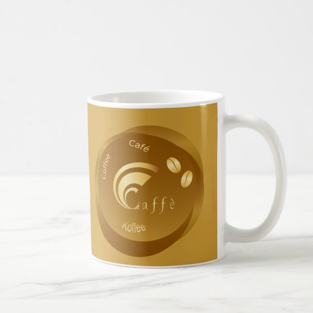 coffee design mug (Right)