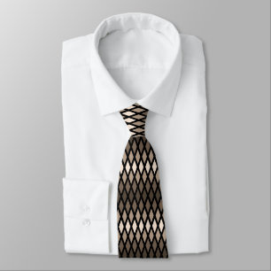 Coffee Diamond Ombre Tie
