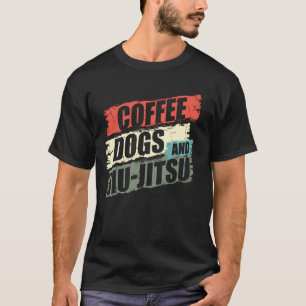 Coffee Dogs Jiu Jitsu  BJJ Dogs   2 T-Shirt