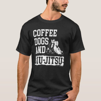 Coffee Dogs Jiu Jitsu BJJ Dogs T-Shirt