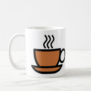 Coffee Doodle Mug – Caffeine Lover Gift
