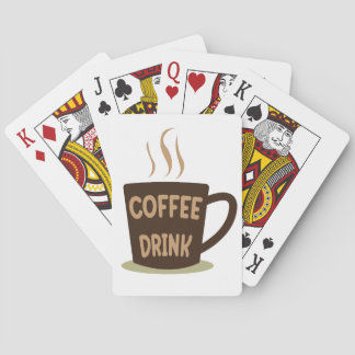 Coffee Drink Cup  Playing Cards
