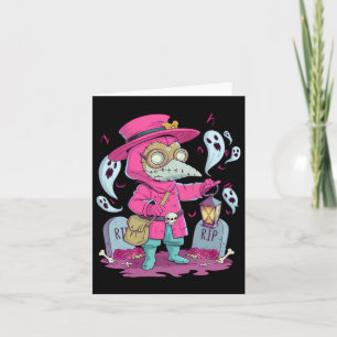 Coffee Drinking Skeleton Lazy Diy Halloween Costum Card