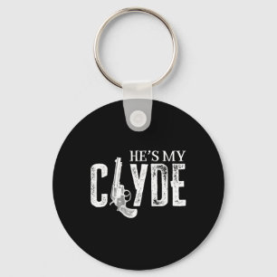 Coffee Drinking Skeleton Lazy Diy Halloween Costum Key Ring