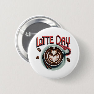 Coffee Drinks 6 Cm Round Badge
