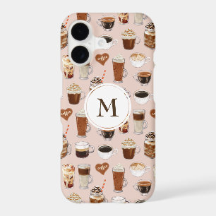 Coffee Drinks and Desserts Pattern