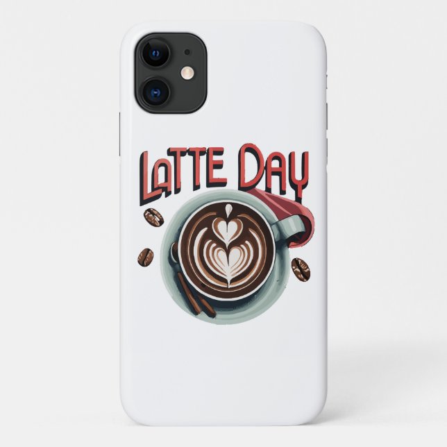 Coffee Drinks Case-Mate iPhone Case (Back)