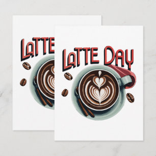 Coffee Drinks Enclosure Card