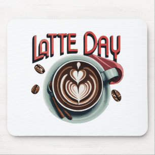 Coffee Drinks Mouse Mat
