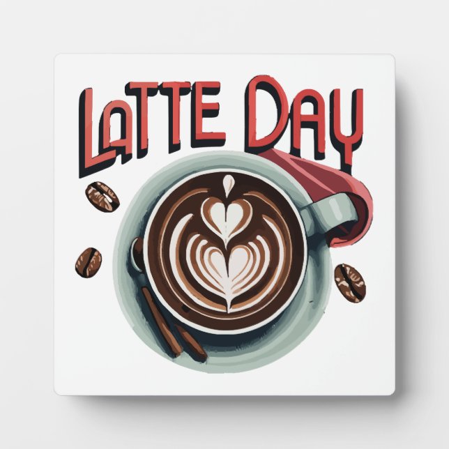 Coffee Drinks Plaque (Front)