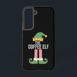 Coffee Elf Family Matching Group Christmas Samsung Galaxy Case<br><div class="desc">Coffee Elf Family Matching Group Christmas</div>