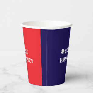 COFFEE EMERGENCY PAPER CUPS