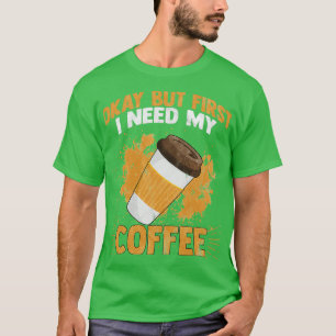 Coffee Espresso Caffeine Cappuccino Tea 2 T-Shirt