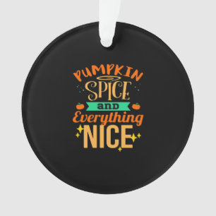 Coffee - Everything Nice Fitted Ornament