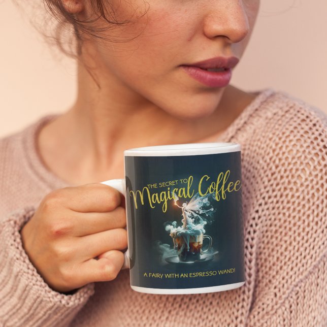 Coffee Fairy Large Coffee Mug (Creator Uploaded)