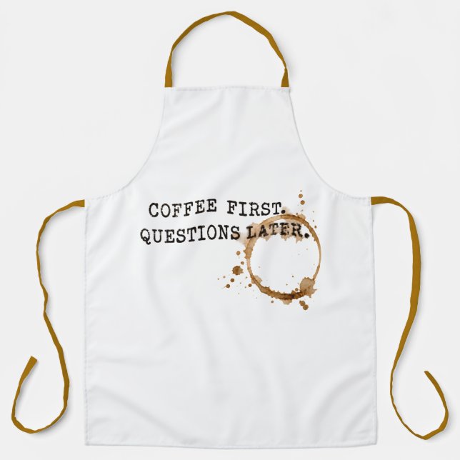 Coffee First Apron (Front)
