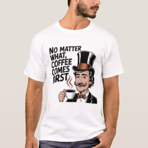 Coffee First, Everything Else Later T-Shirt