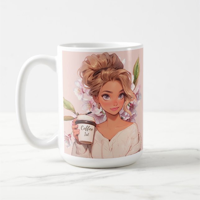 Coffee First Mug (Left)