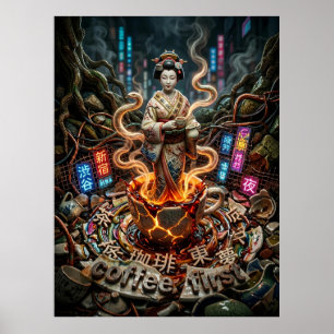 coffee first poster