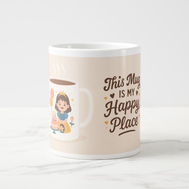  Coffee First, Talk Later – Funny Mug Design (Front)