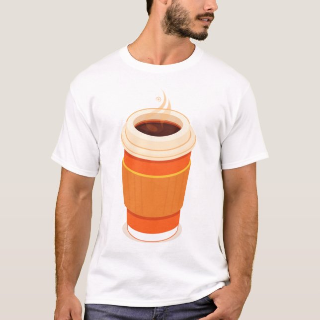 Coffee First Talk Later T-Shirt (Front)