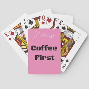 Coffee First Thunder_Cove Playing Cards