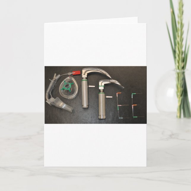COFFEE FOR ANAESTHETISTS CARD (Front)
