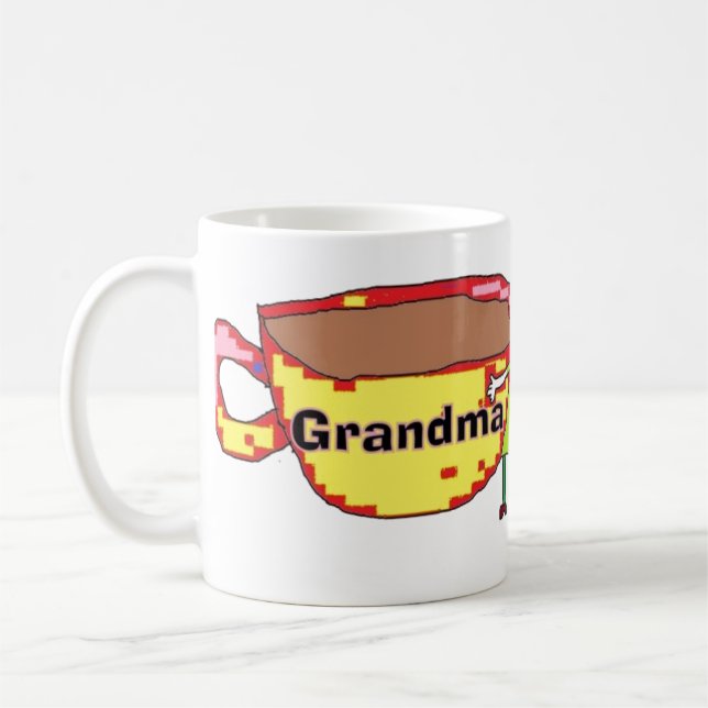 Coffee for Grandma MUG (Left)