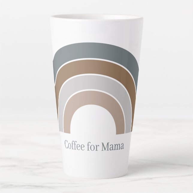 Coffee for Mama Rainbow Mug (Front)