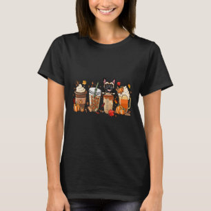 Coffee French Bulldog Halloween Outfit For Fall Se T-Shirt