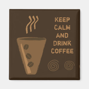 Coffee Fridge Magnet