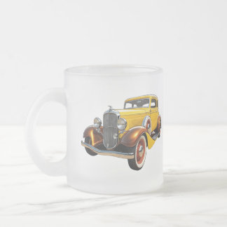 Coffee Frosted Glass Coffee Mug