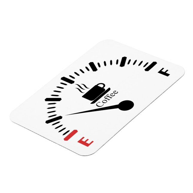 Coffee fuel gauge magnet (Left Side)
