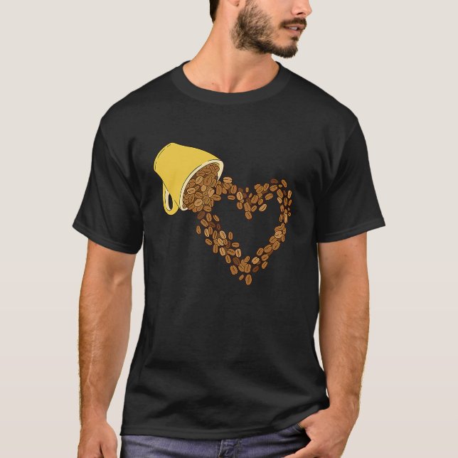 Coffee Funny Coffee Drinker Espresso Saying Coffee T-Shirt (Front)