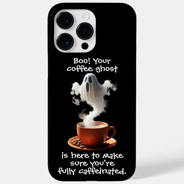 Coffee Ghost Case-Mate iPhone Case (Back)