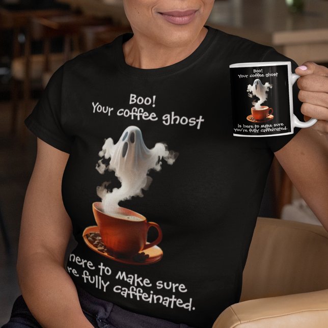 Coffee Ghost T-Shirt (Creator Uploaded)