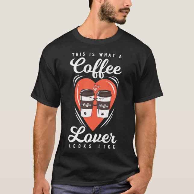 COFFEE  gift black cat  T-Shirt (Front)