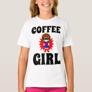 COFFEE GIRL, Funny Teen Girls T-shirts