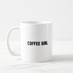 Coffee girl mug