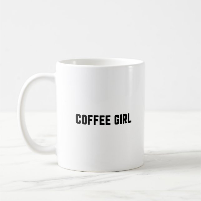 Coffee girl mug (Left)