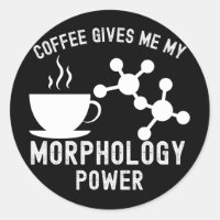 Coffee Gives Me My Morphology Power
