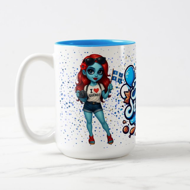 Coffee | Good St. John Two-Tone Coffee Mug (Left)