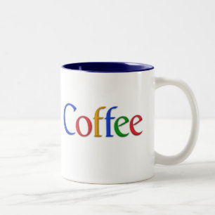 coffee (google logo) mug
