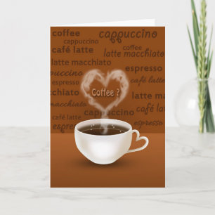 Coffee? - Greeting Card