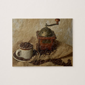 Coffee Grinder and Cup Jigsaw Puzzle
