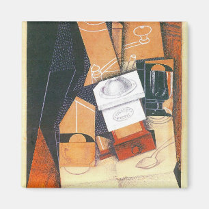 Coffee Grinder by Juan Gris, Vintage Cubism Art Magnet