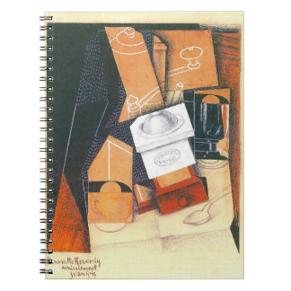 Coffee Grinder by Juan Gris, Vintage Cubism Art Notebook