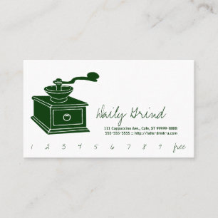 Coffee Grinder / Loyalty Punch