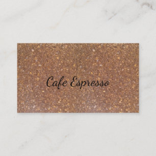 Coffee Grounds Business Cards