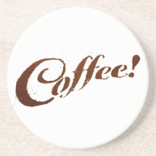 Coffee Grounds Coffee - Coaster
